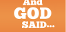 And God Said... Front Cover